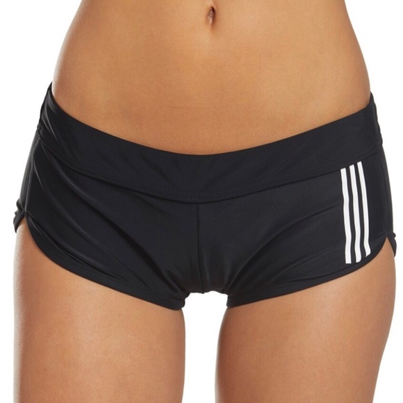 ๐ง๐ปโโ๏ธ๐ Adidas โช Sport Stripe Swim Shorts โช Blk - Picture 7 of 8